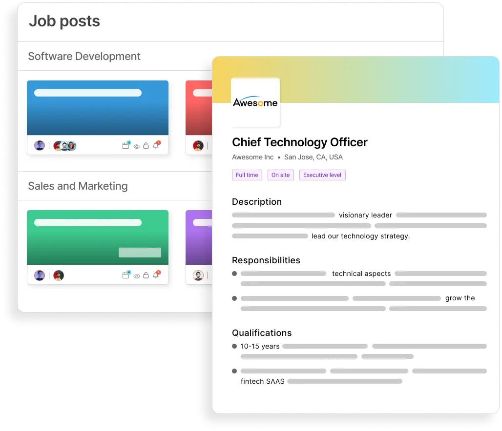 Tacitbase's all jobs in one place feature build for founders