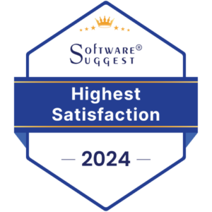 Highest satisfaction badge 2024